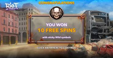 Riot Ultimate: Free spins and/or respins