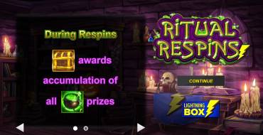 Ritual Respins: Unique features