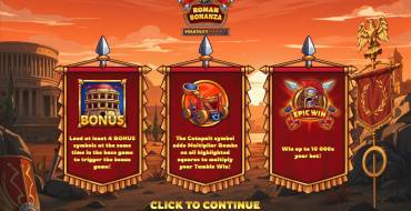 Roman Bonanza: Unique features