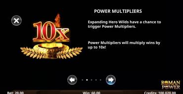 Roman Power: Multipluers