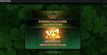 Shamrock Saints: Free spins