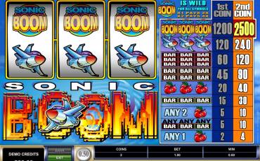 Sonic Boom slot