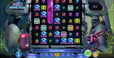 Sparky and Shortz Hidden Joules: Slot machine