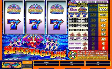 Spectacular Slots slot