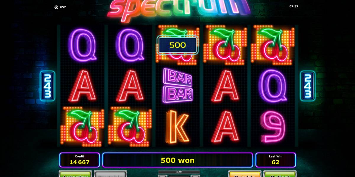 Spectrum slot