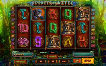 Spirits of Aztec slot