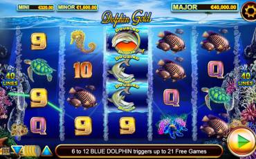 Stellar Jackpots with Dolphin Gold slot