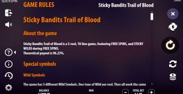 Sticky Bandits Trail of Blood: Rules