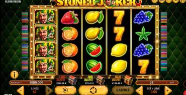 Stoned Joker: Slot machine