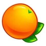 Orange symbol in Super Sunny Fruits: Hold and Win slot