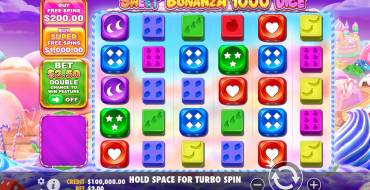 Sweet Bonanza 1000 Dice: Slot machine