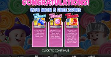 Sweetopia Royale: Free spins