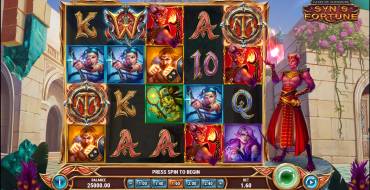 Tales of Mithrune Syn’s Fortune: Slot machine