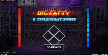 The Cage: Freespins and/or respins