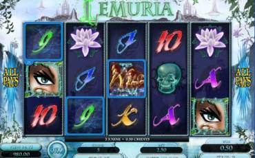 The Forgotten Land of Lemuria slot