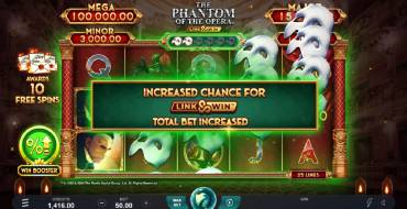 The Phantom of the Opera Link&Win: Unique features