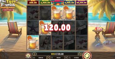 The Tipsy Tourist Beach Bonanza — Hold&Win: Winnings