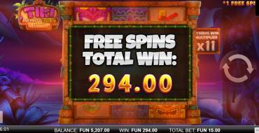 Tiki Infinity Reels Megaways: Free spins