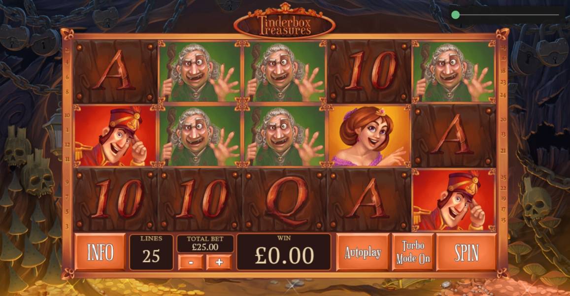 Tinderbox Treasures slot