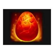 Red egg symbol in Treasures of Fire: Scatter Pays slot