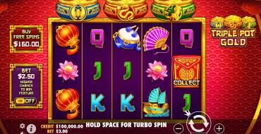 Triple Pot Gold: Slot machine