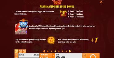 Vampire Senpai: Free Spins