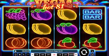 Vegas Hot 81: Slot machine