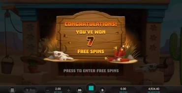 Wild Chapo 2: Free spins and/or respins