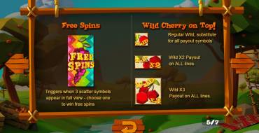 Wild Cherry: Free spins