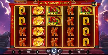 Wild Dragon Riches: Slot machine