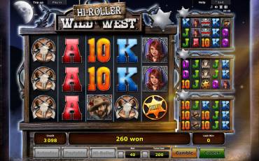 Wild West Hi-Roller slot