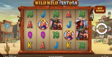 Wild Wild Pistols: Slot machine