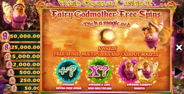 Wish Upon a Cashpot: Free spins and/or respins