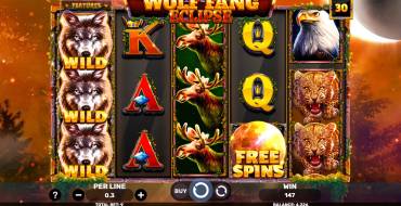 Wolf Fang – Eclipse: Slot machine