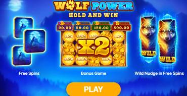 Wolf Power: Hold and Win: Unique features