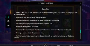 Zombie Circus: Rules