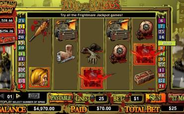 Zone of the Zombies slot