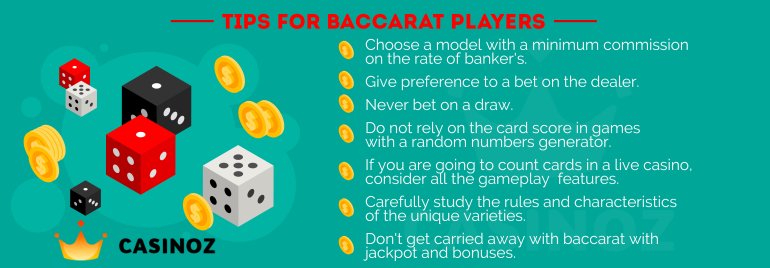 casino game baccarat